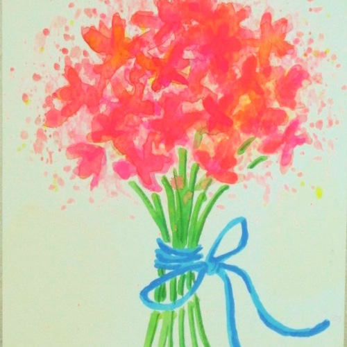 花束の絵 06KpIkbEsTtZp.jpg!bw700