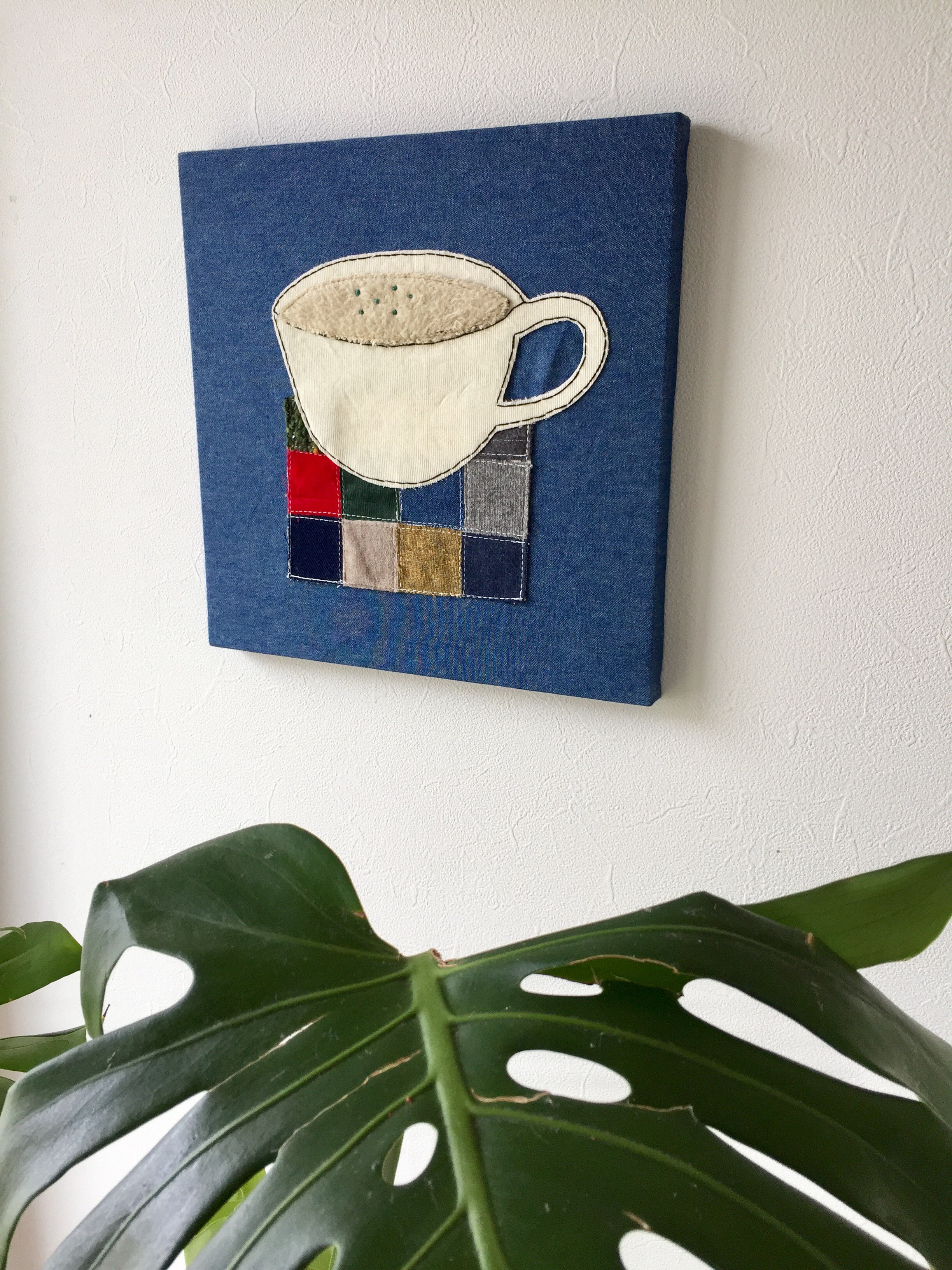 ファブリックパネル   おかしなスープ