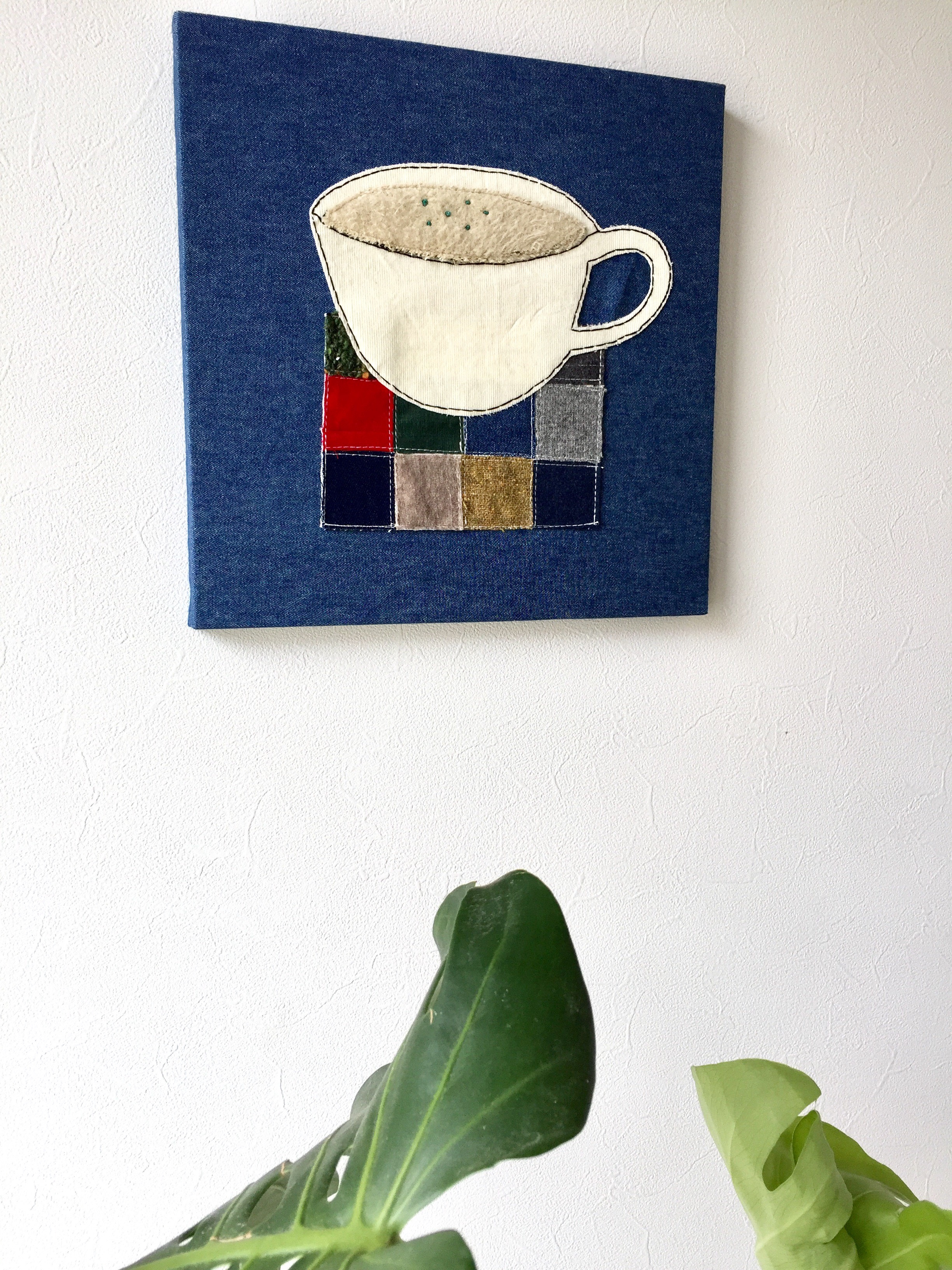 ファブリックパネル   おかしなスープ