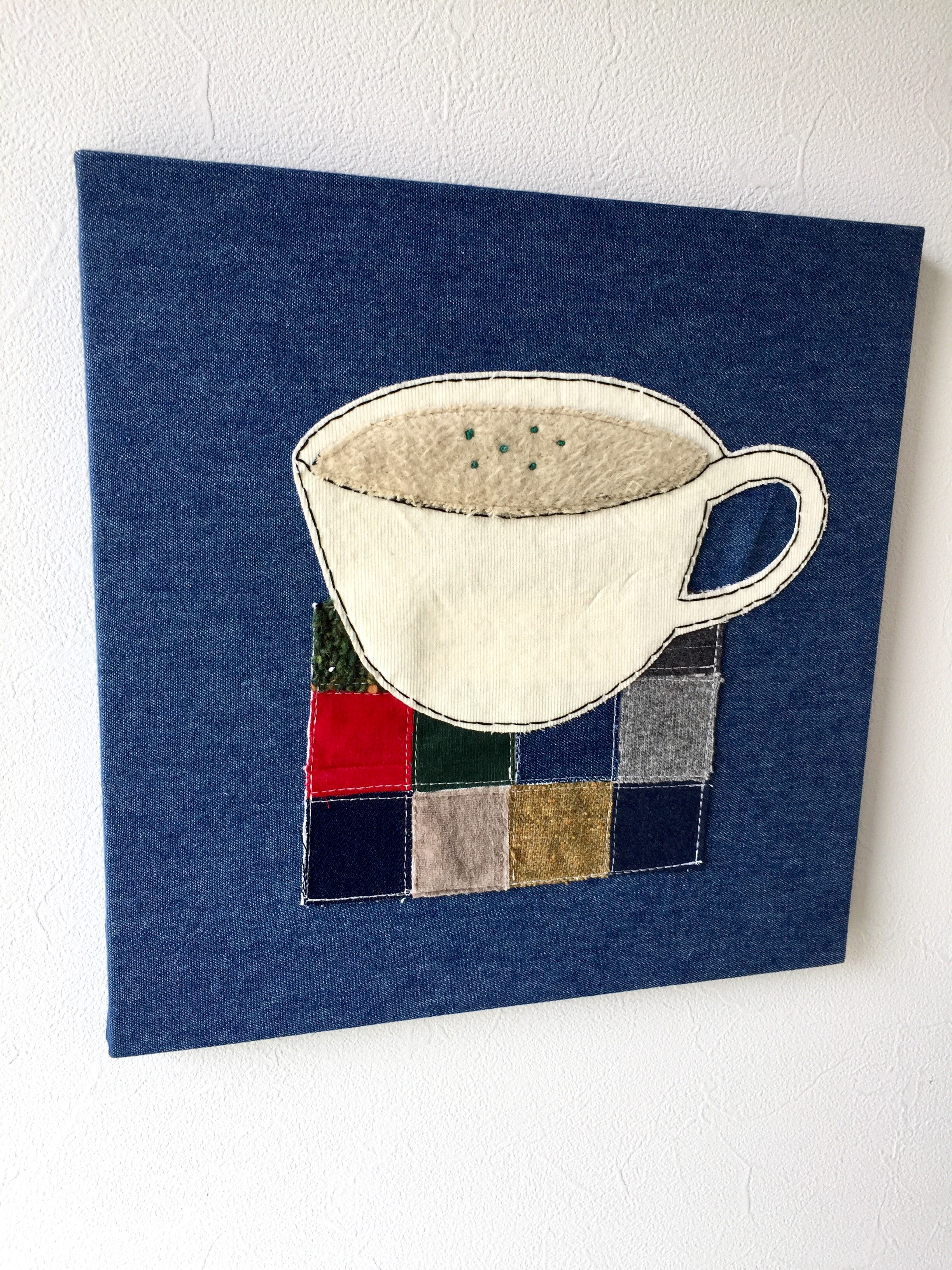 ファブリックパネル   おかしなスープ