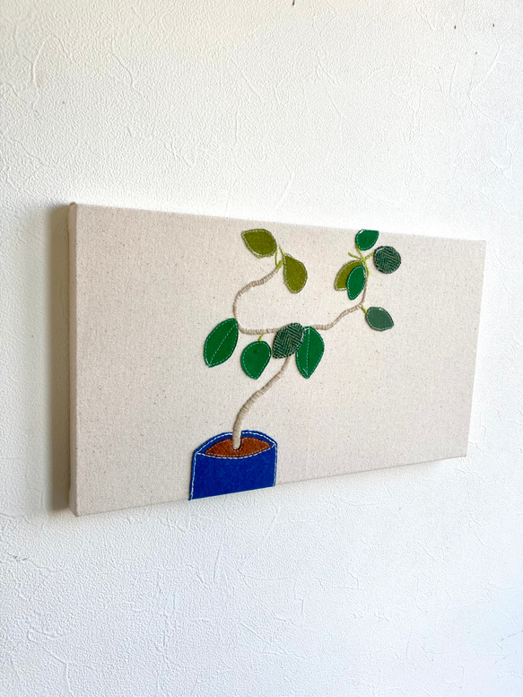 植物系列織物面板法國橡膠樹 第4張的照片
