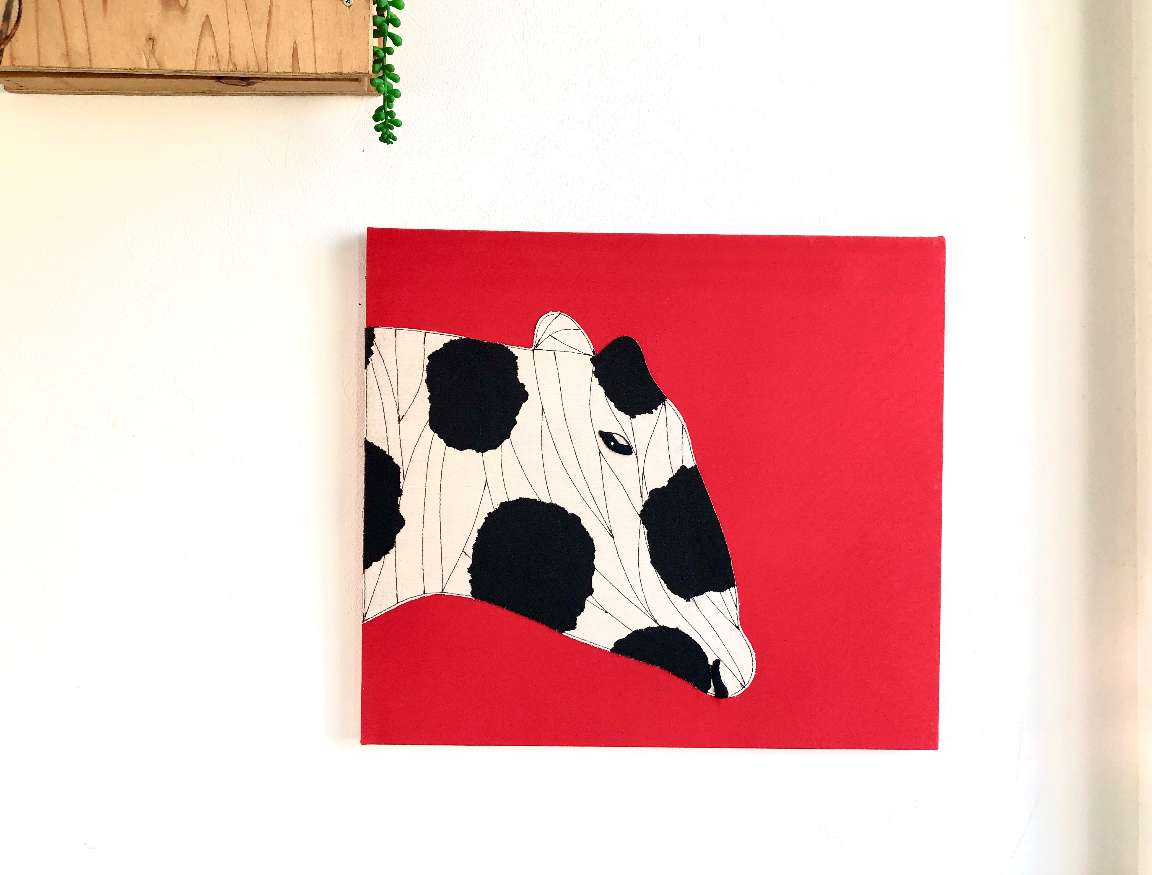 ファブリックパネル/ボード  牛