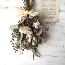 ドライフラワースワッグ 小花ミックス ドライフラワー soraironohana
