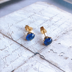 特賣藍晶石耳環 第2張的照片
