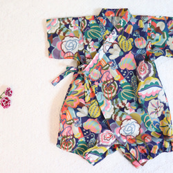 ウィリアムモリス 半幅帯 ハンドメイド 長尺 浴衣 着物 アネモネ