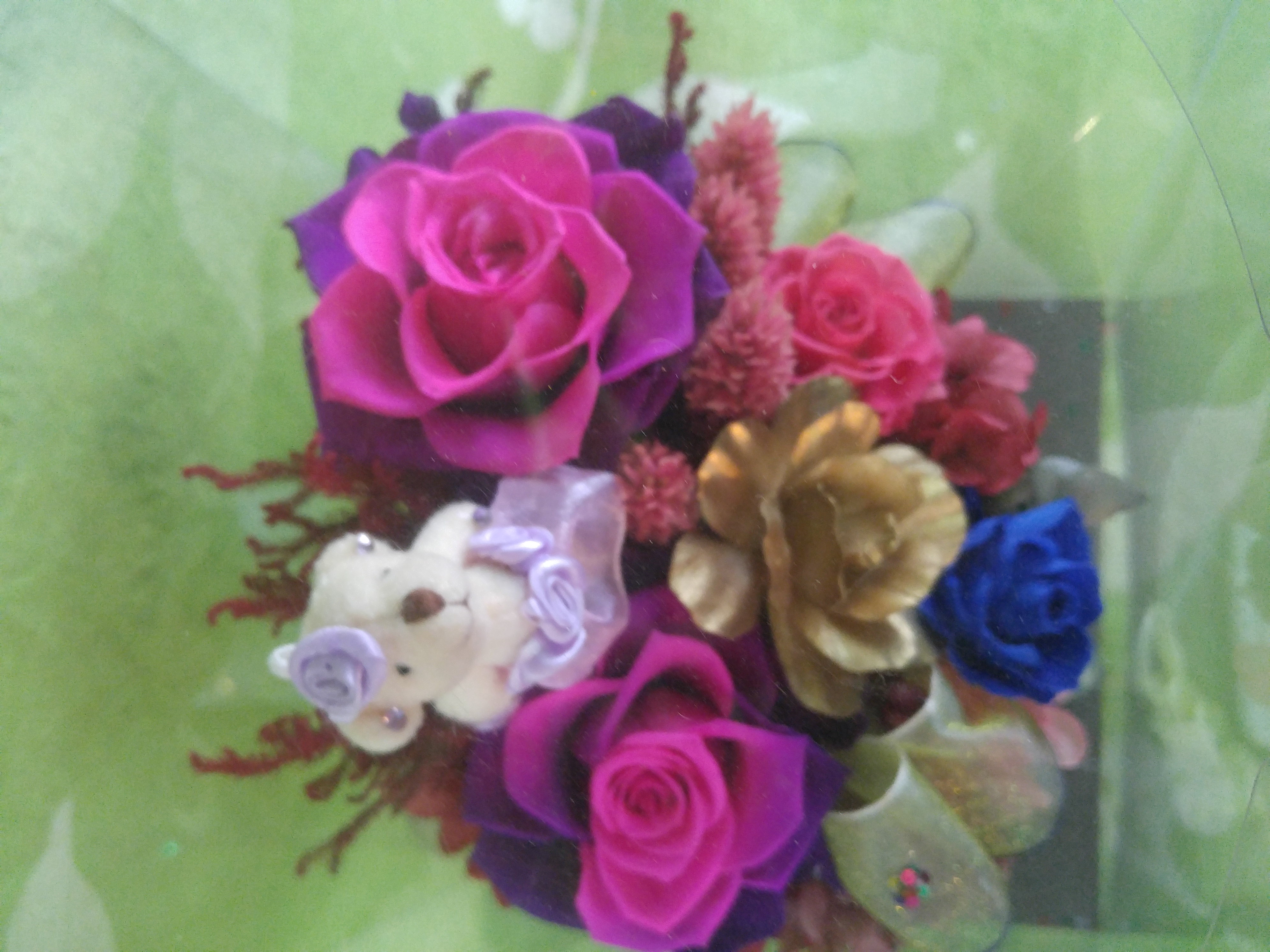 薔薇プリザーブドフラワーアレンジメント