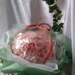スイカ  プレゼント  薔薇  母の日  フルーツカービング 2枚目の画像