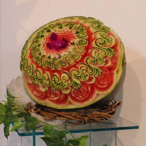 スイカ／ オーダー作品／ イベント その他オーダーメイド carving 