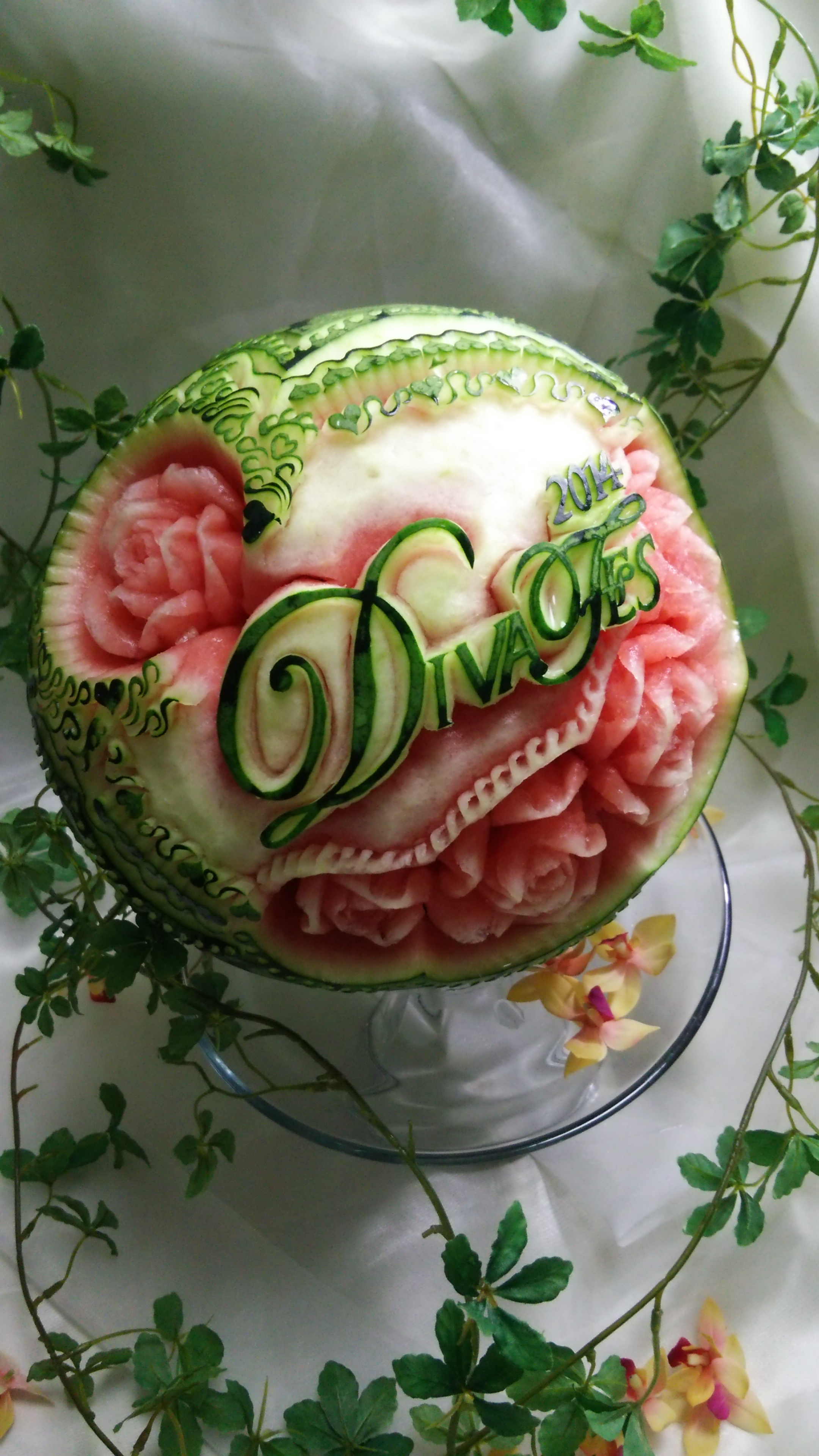 スイカ／ オーダー作品  ／ 文字