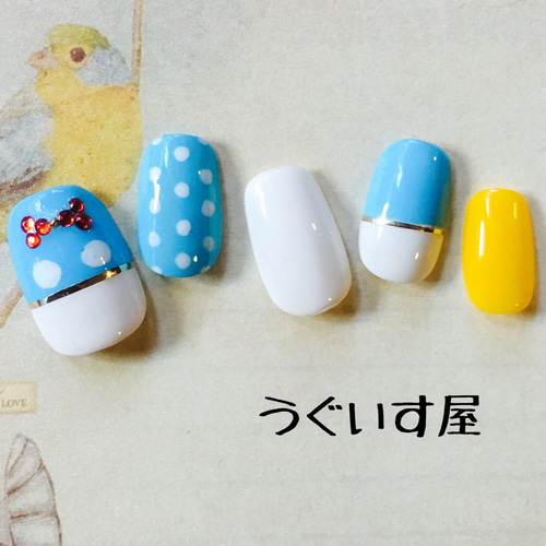 ドナルド 夢の国 ネイルチップ ネイルチップ（つけ爪） うぐいす屋