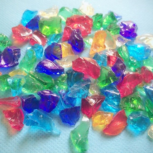 琉球ガラスカレットたっぷり50グラム☆300円☆ その他素材