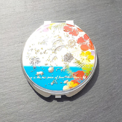 &quot;Creema Limited&quot; Compact Mirror Tropical ♬ or Sea Crea 第1張的照片