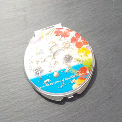 &quot;Creema Limited&quot; Compact Mirror Tropical ♬ or Sea Crea 第3張的照片