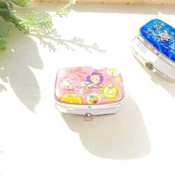“ Creema Limited”粉紅小玉貓藥盒（附鏡子） 第2張的照片