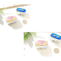 “ Creema Limited”粉紅小玉貓藥盒（附鏡子） 第3張的照片