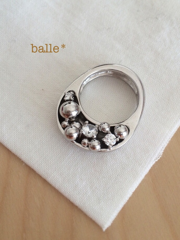 balle* 『bubble』リング 1枚目の画像