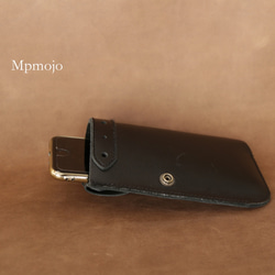 　iphone7　アクティブレザーケース　Black 5枚目の画像