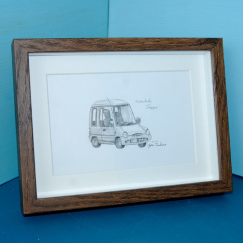 【鉛筆画】原画 販売用の鉛筆画・・・原画をだすか？加工するか？アドバイス求む