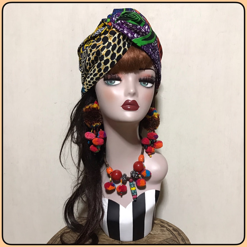 売り切れました！♡エスニックヘアバンド & シュシュ♡