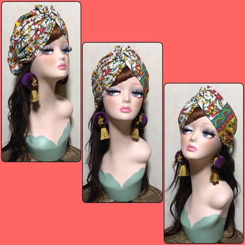 売り切れました！♡エスニックヘアバンド & シュシュ♡ 売り切れました！♡エスニックヘアバンド & シュシュ♡