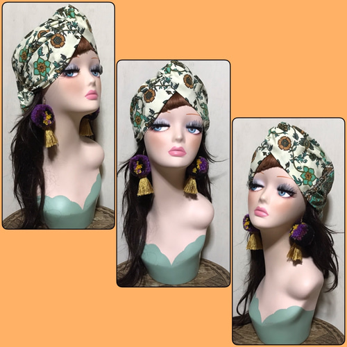 エスニック系ヘアアクセサリー☆レゲエ フェス