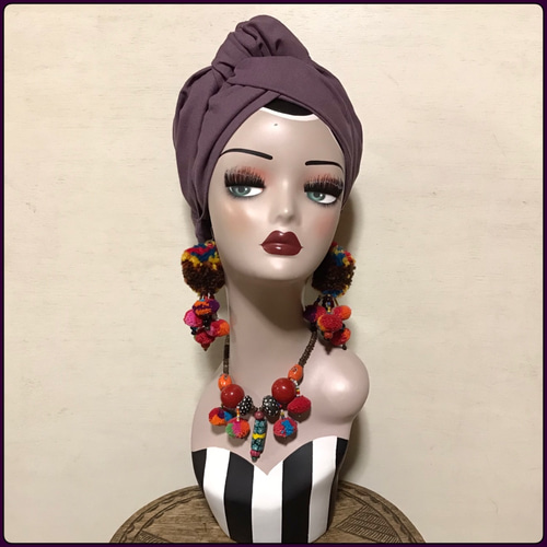 円高還元 新作 ターバン 帽子 キャンディスカーフターバンキャップ CSTC ヘアアクセサリー