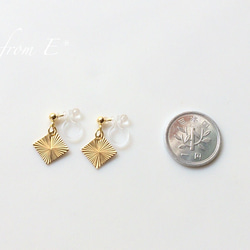 【再販】- 閃 光 -                simple earring  #041 3枚目の画像