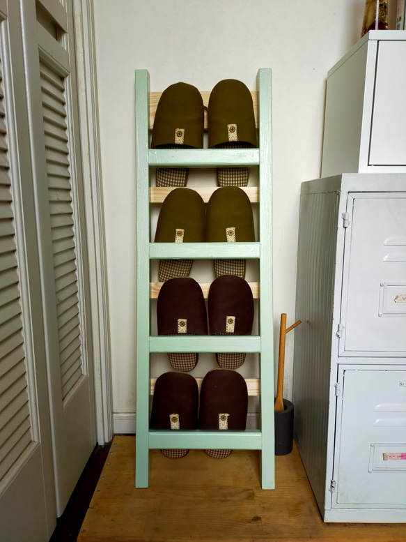 シューズ スリッパラック ハンドメイド 自分流カスタマイズで使いやすく！DIYのシューズラック (2023年6月17日