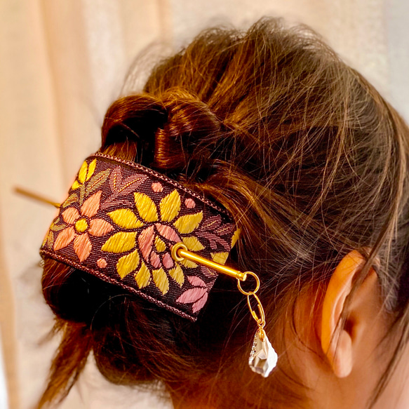 colorful flower マジェステ(かんざし)/簪 8枚目の画像