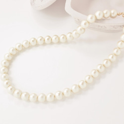再次上架7件【14gf】棉花珍珠短項鍊 第1張的照片