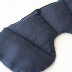 【3日以内発送】男性ギフトに人気！ほっこり目元用小豆カイロ アイピロー 綿麻 ネイビー/ベージュ/ダークブラウン 9枚目の画像