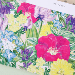 ポストカード  「 北海道の花々 」メッセージカードにも 2枚目の画像