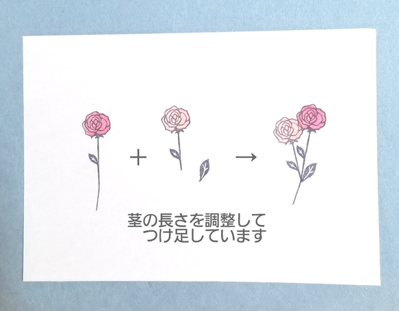 《＊小さな花はんこ③＊》 バラ 4枚目の画像