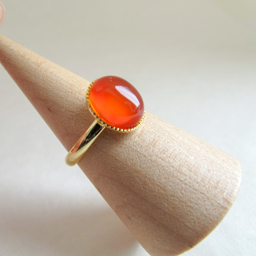 カーネリアン リング / Carnelian Ring | iichi 日々の暮らしを