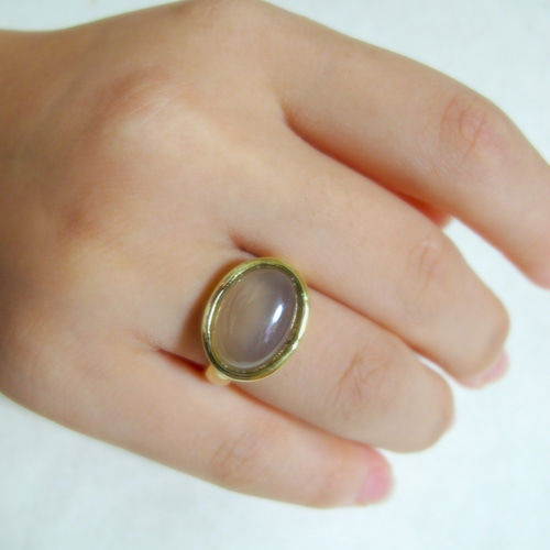 オニキス リング(ピンキー) 脇石ダイヤモンド 1.38ct(Total - リング(指輪) 