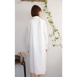 タイプライター long shirts onepiece_white 3枚目の画像