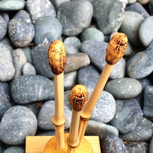 再販】竹細工～つくし 立体・オブジェ ひだまり竹工房 Creema店 通販