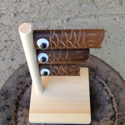 竹細工～ちいさな鯉のぼり 3枚目の画像