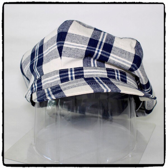 プルミエールリネンのPlaid Casquette 2枚目の画像