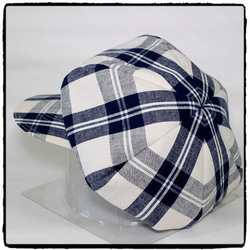 プルミエールリネンのPlaid Casquette 4枚目の画像