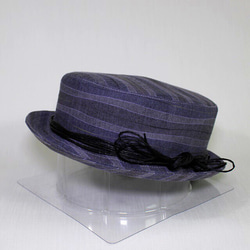紫和柄Hat 1枚目の画像