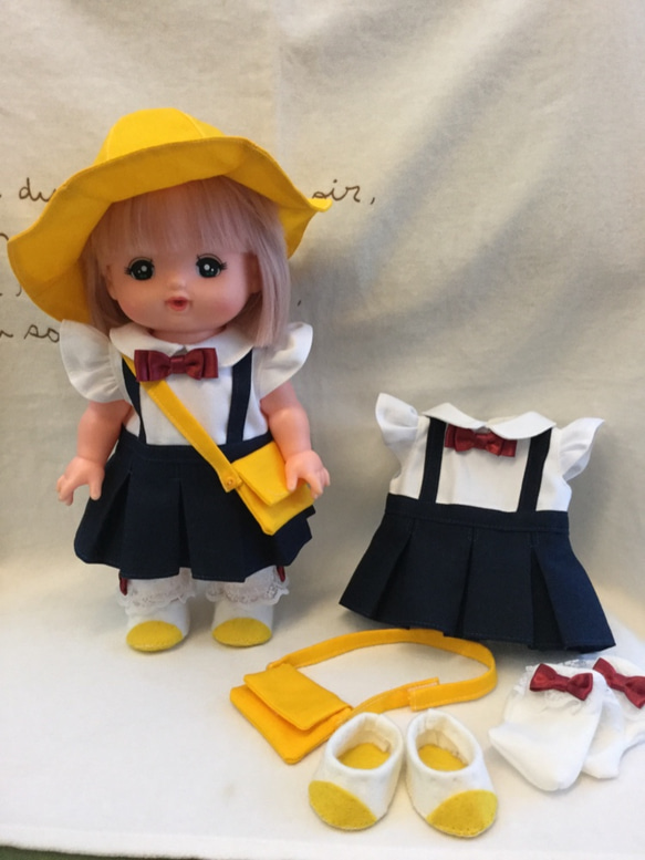 メル15145作家様洋服5点セット、人形2体セット