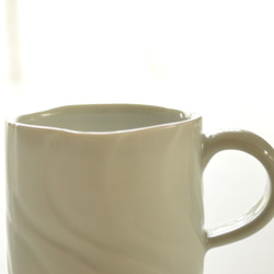白磁マグカップ（小） 4枚目の画像