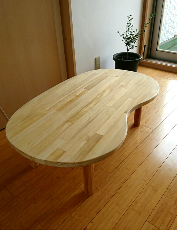 竹中さんちのビーンズテーブル/ローテーブル 2枚目の画像