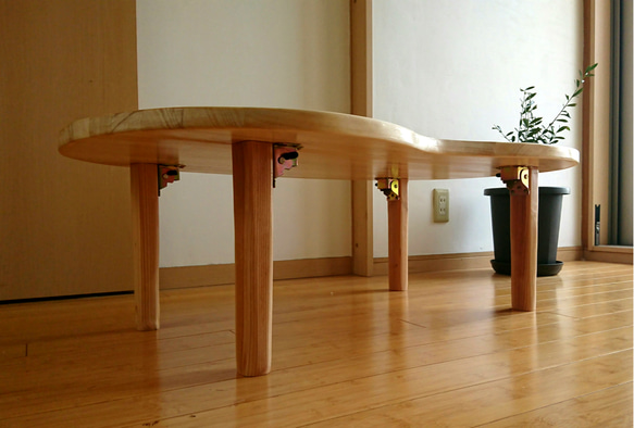 竹中さんちのビーンズテーブル/ローテーブル 4枚目の画像