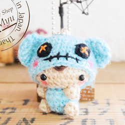 カエル編みぐるみキーホルダー あみぐるみ 縹かにゃる 通販 17537101