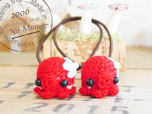 あみぐるみヘアゴム♡ハンドメイド あみぐるみヘアゴム♡ハンドメイド