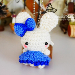 受注製作】小鳥ちゃん☆セキセイインコ☆あみぐるみチャーム