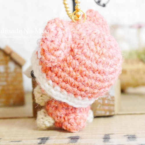 【受注制作】くまの被り物(ピンク) 受注制作】くまの被り物(ピンク)