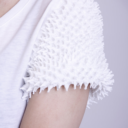 kumo sleeve T-shirt | cucuri